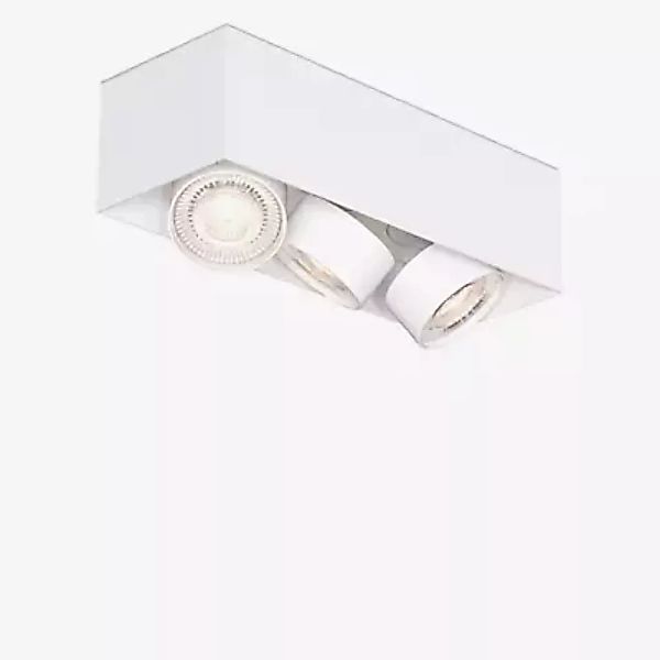 Mawa Wittenberg 4.0 Deckenleuchte LED 3-flammig - kopfbündig, weiß matt - r günstig online kaufen