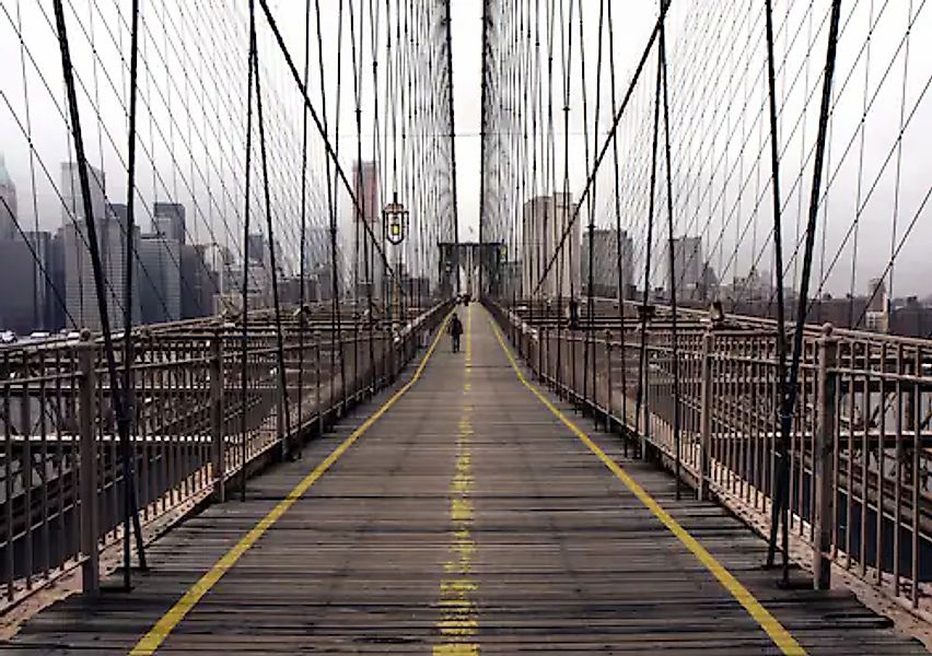 Papermoon Fototapete »Brookly Bridge« günstig online kaufen