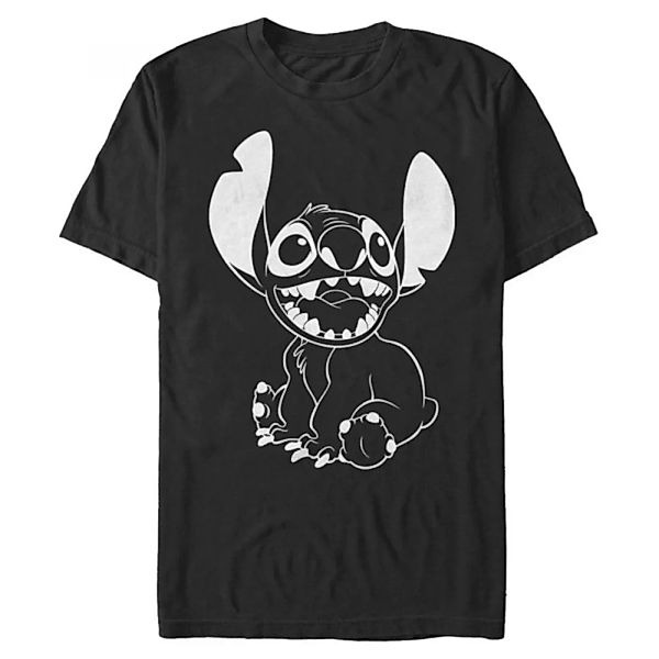 Disney - Lilo & Stitch - Stitch Negative - Männer T-Shirt günstig online kaufen