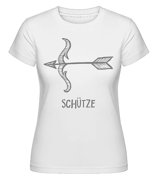 Kritzel Stil Sternzeichen Schütze · Shirtinator Frauen T-Shirt günstig online kaufen