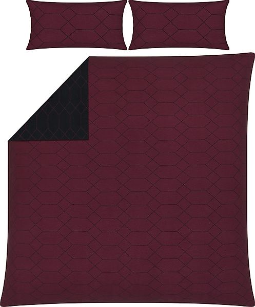 REDBEST Bettwäsche Wendebettwäsche, Biber, Grafik günstig online kaufen