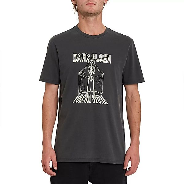 Volcom Dark Flash Kurzärmeliges T-shirt XS Black günstig online kaufen