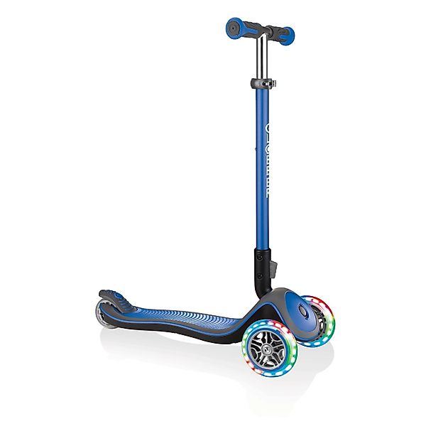 Globber Elite Deluxe Lights Tretroller Kinder 120/80 mm ABEC 5 3-Rädrig Höh günstig online kaufen