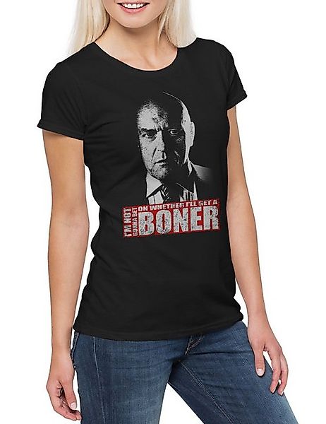 Urban Backwoods Print-Shirt Hank Schrader Damen T-Shirt Breaking DEA Walt W günstig online kaufen