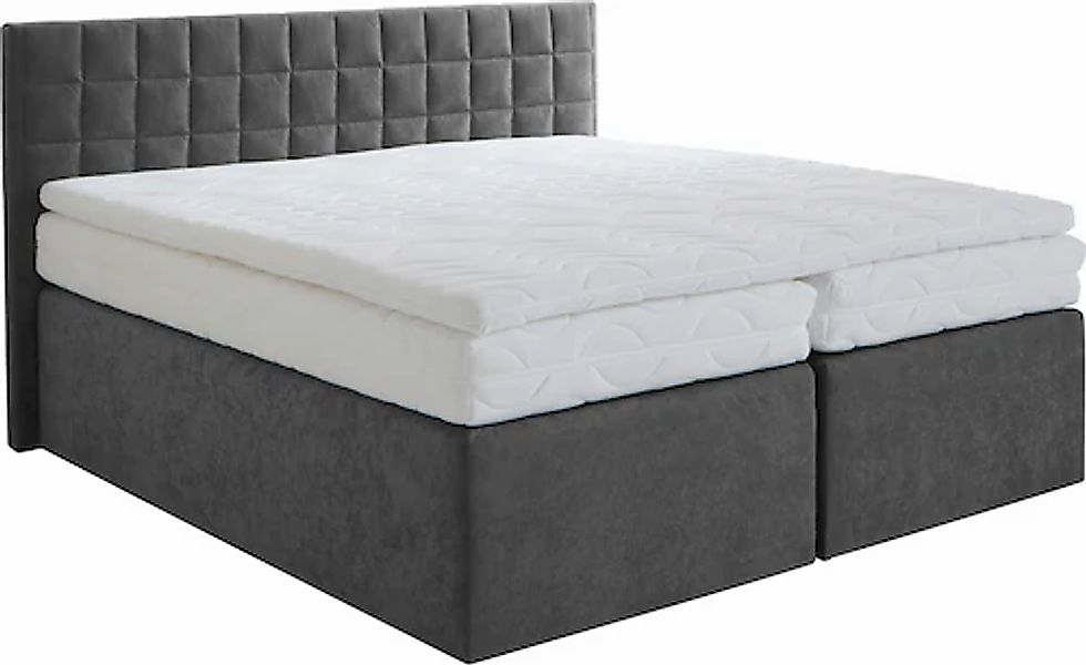 Westfalia Schlafkomfort Boxspringbett, mit schöner Kopfteilversteppung günstig online kaufen