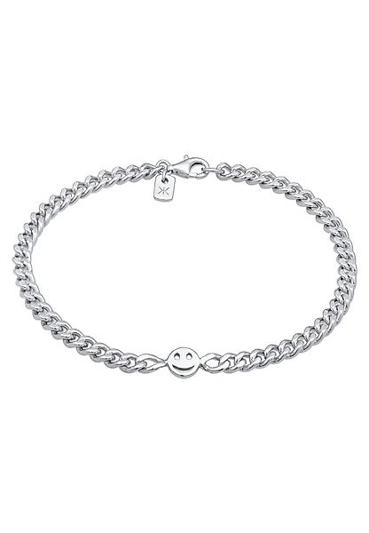 Kuzzoi Silberarmband mit Smiling Face 925 günstig online kaufen