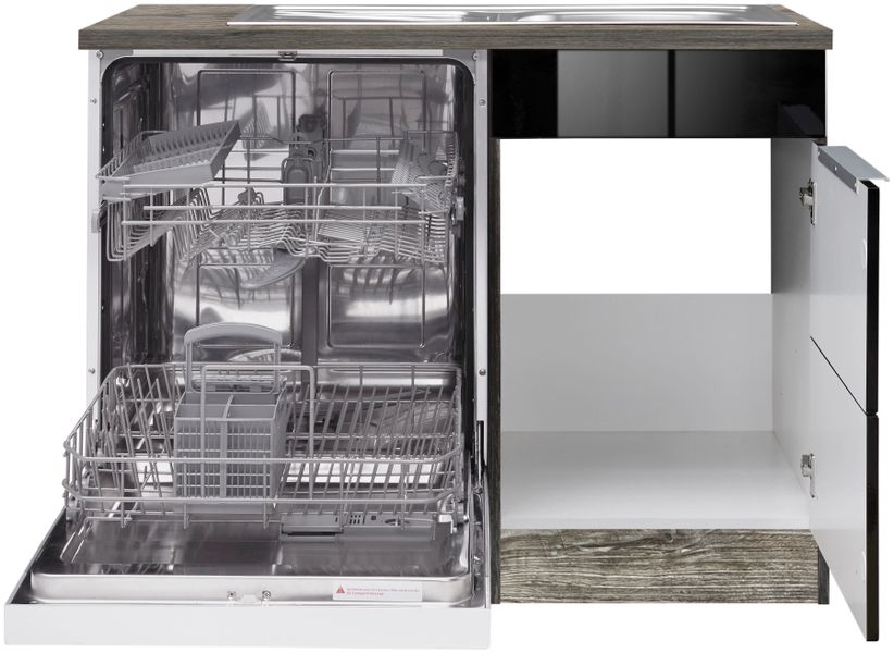 KOCHSTATION Spülenschrank "KS-Brindisi" 110 cm breit, inkl. Möbeltür für Ge günstig online kaufen