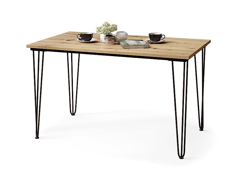 Mazzoni Esstisch Design Hairpin Esszimmer Tisch günstig online kaufen