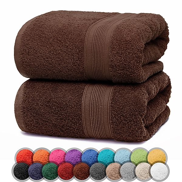 NatureMark Duschtücher Duschtuch 500gsm (2er-Set), 100% günstig online kaufen