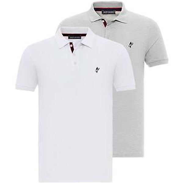 Jacey Quinn  T-Shirts & Poloshirts Fayette Regular Fit Polo Collar T-shirt günstig online kaufen