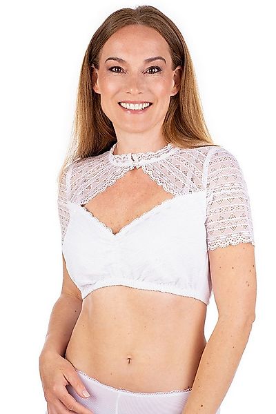 MarJo Dirndlbluse Dirndlbluse - ALTDORF - schwarz, weiß günstig online kaufen