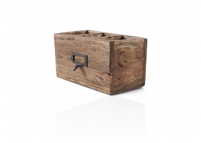 WestCraft Aufbewahrungsbox Stapelbare Holz Apotheker Schubladen günstig online kaufen