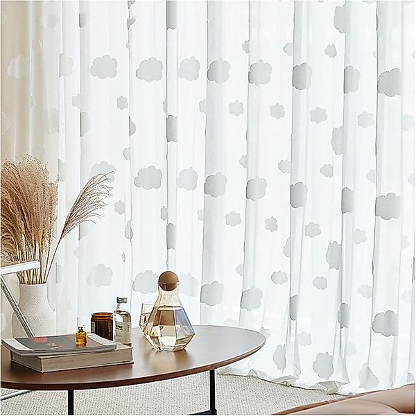 BYSURE Vorhang (2 St), Ösen, transparent, günstig online kaufen