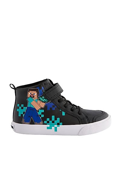 Next Hi-Top-Sneaker, Minecraft, weite Passform Schnürstiefelette günstig online kaufen