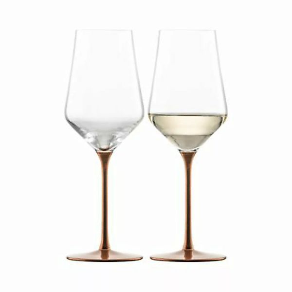 Eisch GERMANY KAYA Weißweinglas 380 ml kupfer 2er Set im Geschenkkarton Wei günstig online kaufen