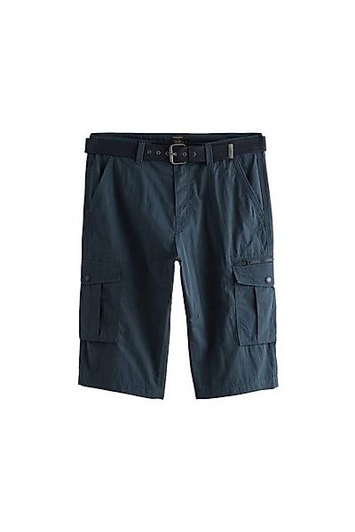 Next Cargoshorts Lange Cargo-Shorts mit Gürtel (2-tlg) günstig online kaufen
