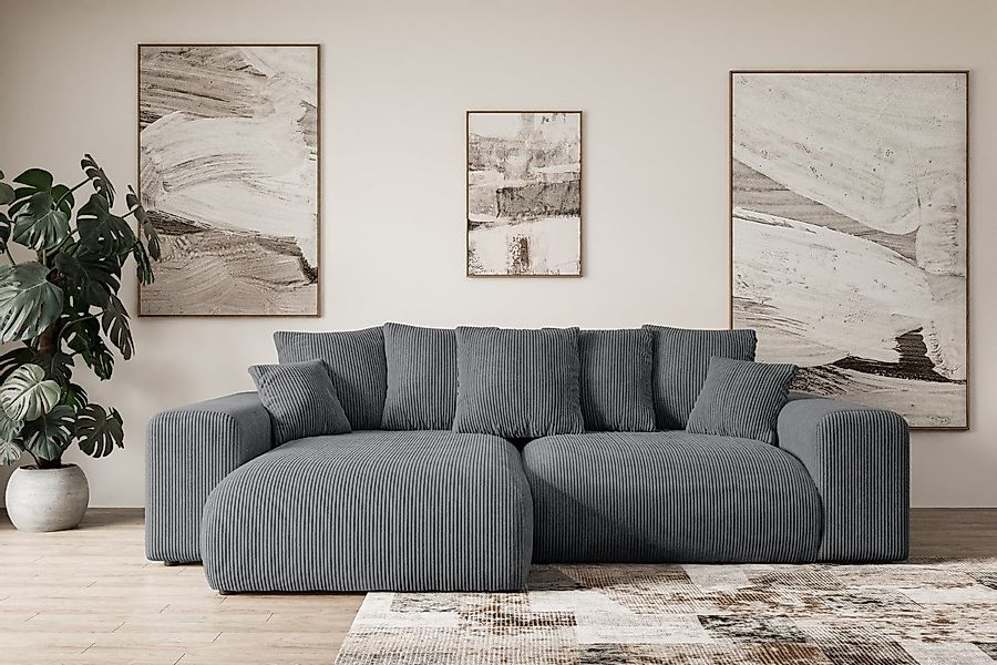 ALTDECOR Ecksofa ESKAR-L, Couch mit Schlaffunktion, günstig online kaufen