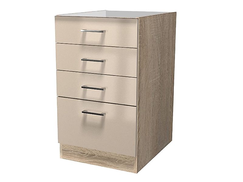 Flex-Well Schubkasten-Unterbau Schubkastenschrank ohne Arbeitsplatte - günstig online kaufen