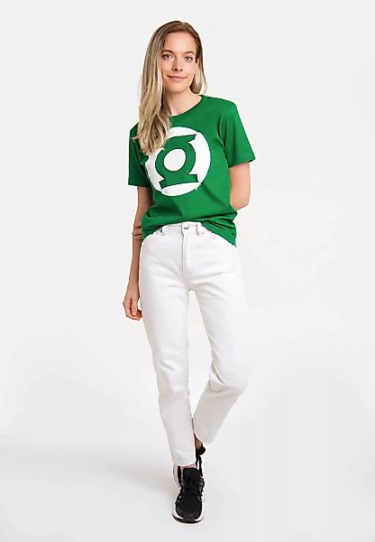 LOGOSHIRT T-Shirt "DC Comics - Green Lantern Logo", mit lizenziertem Print günstig online kaufen