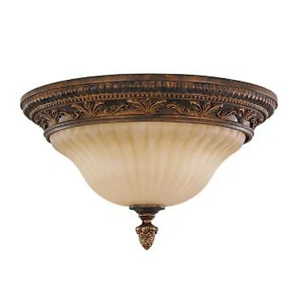 Deckenleuchte ANABELL 10 Bronze Antik Ø33cm Lampe günstig online kaufen