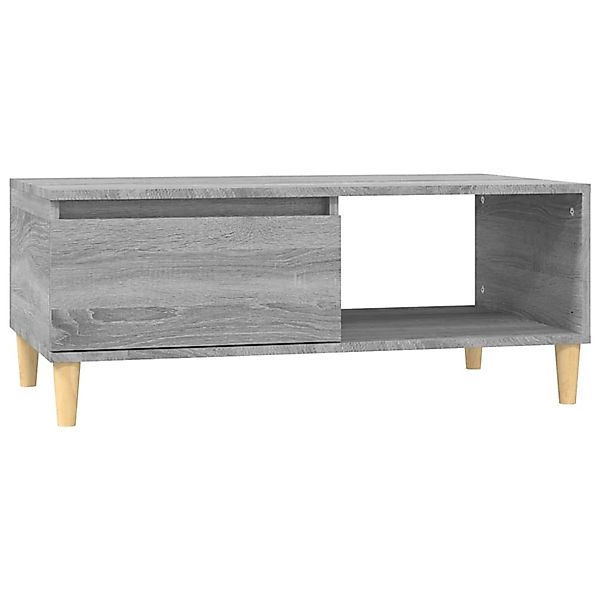 vidaXL Couchtisch Grau Sonoma 90x50x36,5 cm Holzwerkstoff Modell 10 günstig online kaufen