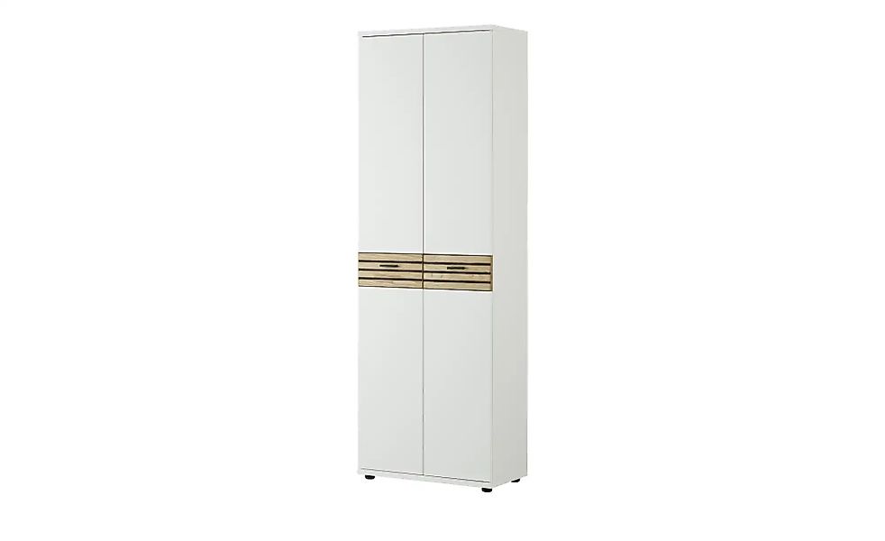 Garderobenschrank  Linea ¦ weiß ¦ Maße (cm): B: 70 H: 208,2 T: 42.5 Schränk günstig online kaufen
