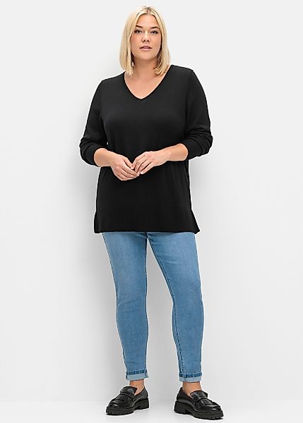Sheego Strickpullover Strickpullover günstig online kaufen