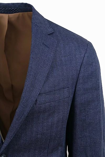 Suitable Blazer Leinen Royal Blau - Größe 54 günstig online kaufen