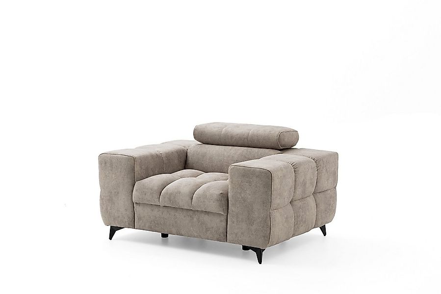 NEXT COLLECTION Sessel Pudding, Verstellbare Kopfstütze, HR-Schaumstoff + W günstig online kaufen