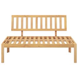 vidaXL Loungesofa Garten-Mittelsofa aus Paletten Massivholz, günstig online kaufen
