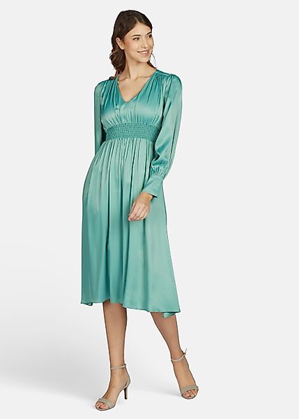 Kleo Abendkleid (1-tlg) elegant schimmernder Viskose-Satin günstig online kaufen