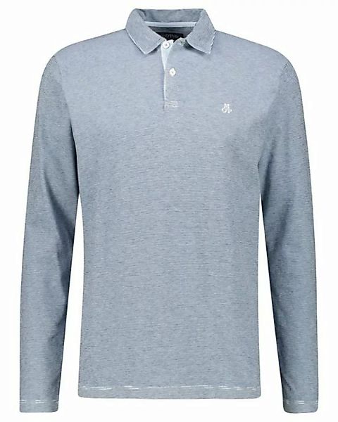 Marc O'Polo Poloshirt Herren Poloshirt Langarm (1-tlg) günstig online kaufen