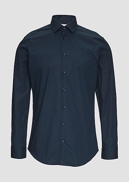s.Oliver BLACK LABEL Langarmhemd Tailored Fit: günstig online kaufen