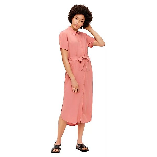 Pieces Cecile Kurzärmliges Langes Kleid XL Canyon Rose günstig online kaufen