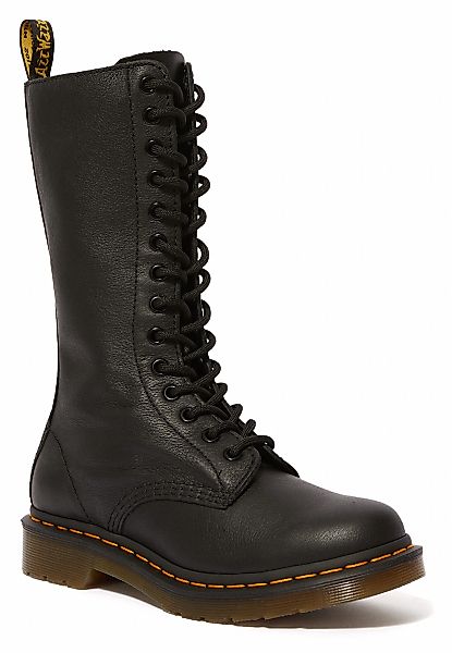 DR. MARTENS Schnürstiefel "1B99 Black Virginia" Langschaftstiefel, Boot mit günstig online kaufen