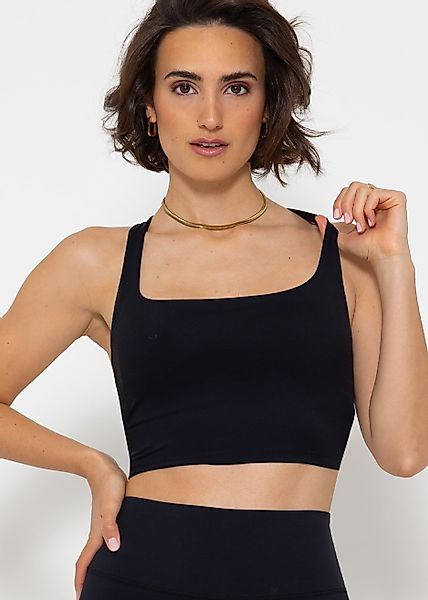 SASSYCLASSY Sport-BH Sport BH mit überkreuzten, günstig online kaufen