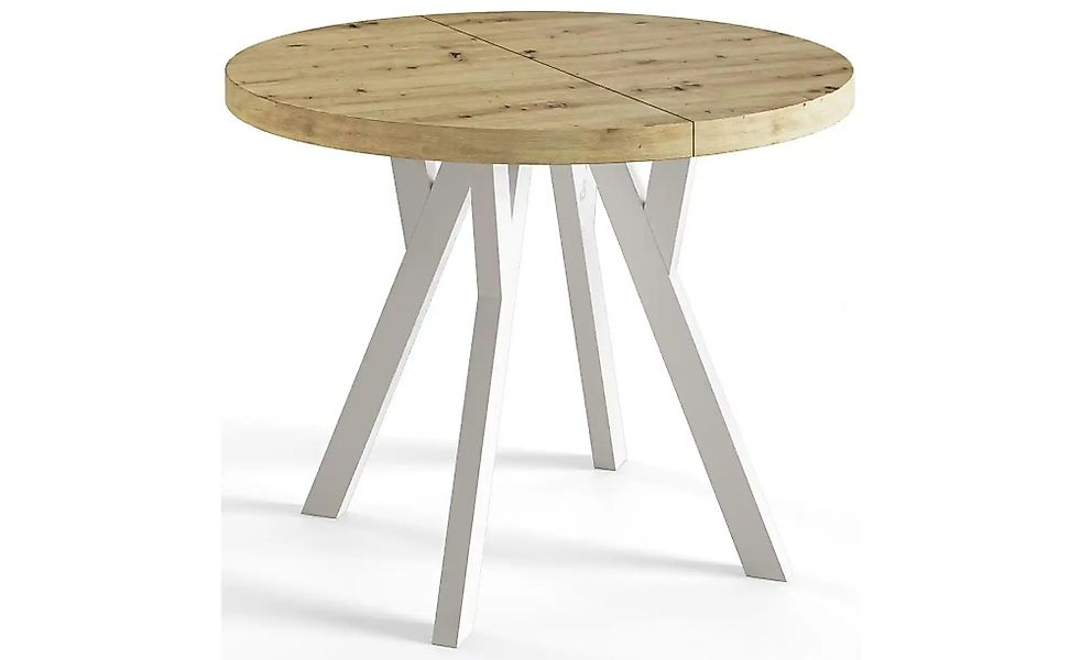 Esstisch ausziehbar Ove ¦ braun Ø: 90 Tische > Esstische > Esstische rund - günstig online kaufen