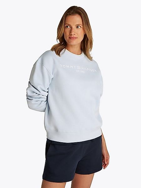 Tommy Hilfiger Sweatshirt MDRN REG CORP LOGO C-NK SWTSHRT mit Logoschriftzu günstig online kaufen