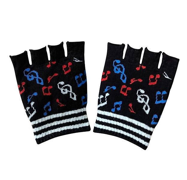 mugesh Strickhandschuhe Handschuhe Notenmix (2-St., 1) günstig online kaufen