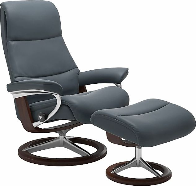 Stressless Relaxsessel "View" mit Signature Base, Größe L,Gestell Braun günstig online kaufen