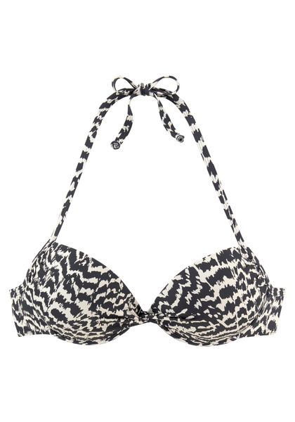 LASCANA Push-Up-Bikini-Top Clara, mit geknotetem Top günstig online kaufen