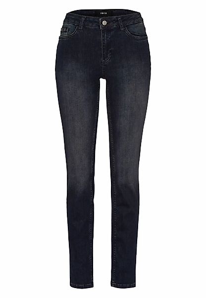 Zero Slim-fit-Jeans "zero Jeans Straight Leg Style ORLANDO 32 Inch" günstig online kaufen