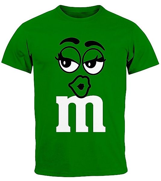 MoonWorks Print-Shirt Herren T-Shirt Fasching Karneval M Aufdruck Gruppen- günstig online kaufen