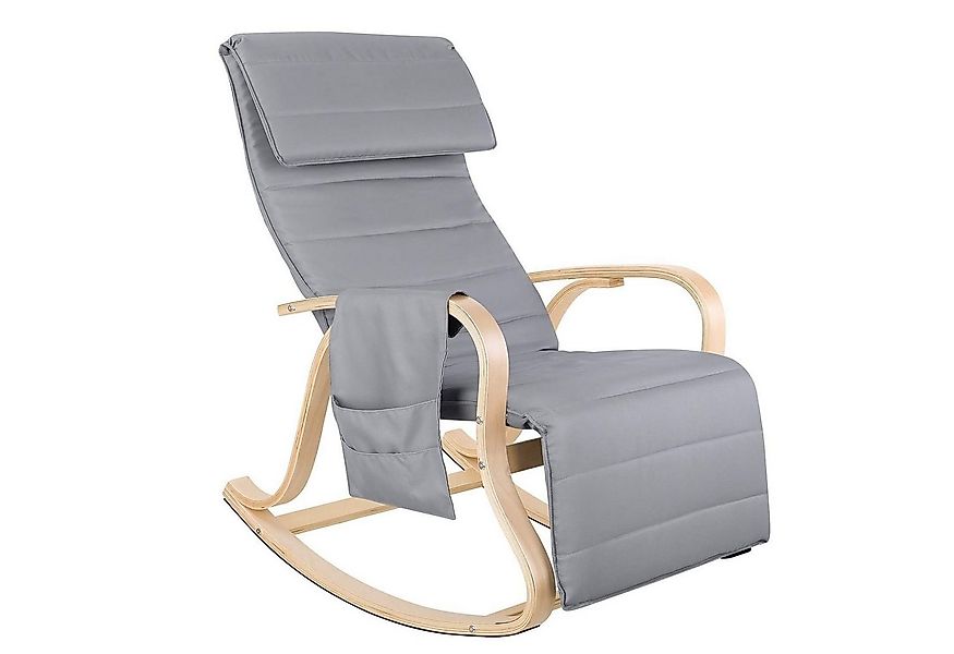 Homfa Schaukelsessel Schaukelstuhl bis 150 kg belastbar günstig online kaufen