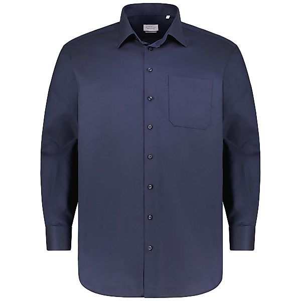 ETERNA Businesshemd aus Baumwolle Farbe blau Größe: 52 günstig online kaufen