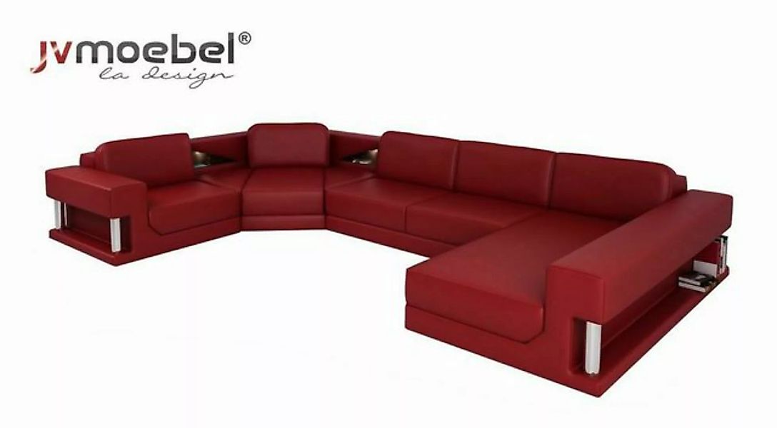 JVmoebel Ecksofa, U Form Sofa Couch Polster Sofa Wohnlandschaft Design Ecks günstig online kaufen