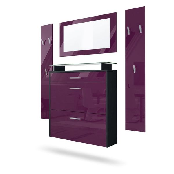 Vladon Garderoben-Set Malea, (Garderobenset bestehend aus günstig online kaufen