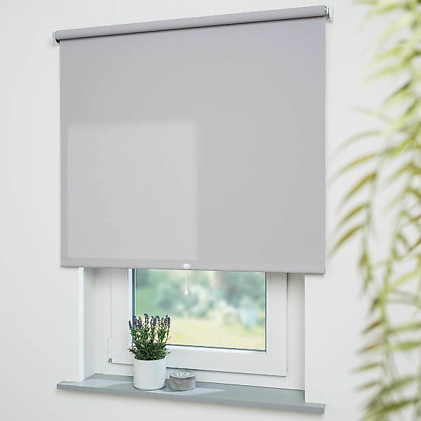 Liedeco Springrollo "Uni" Lichtschutz freihängend lichtdurchlässig günstig online kaufen
