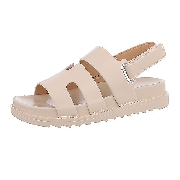 Ital-Design Damen Freizeit Riemchensandalette (86706474) Keilabsatz/Wedge günstig online kaufen