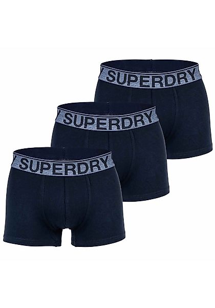 Superdry 3-er Set Trunks Blau günstig online kaufen